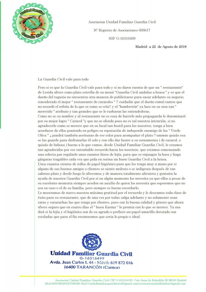 Aociación Unidad Familiar de la Guardia Civil