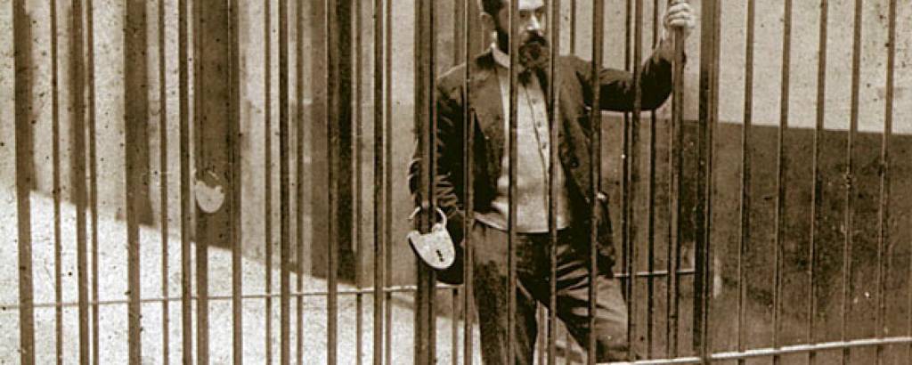 Sabino Arana, en la cárcel de Larrinaga (1902)