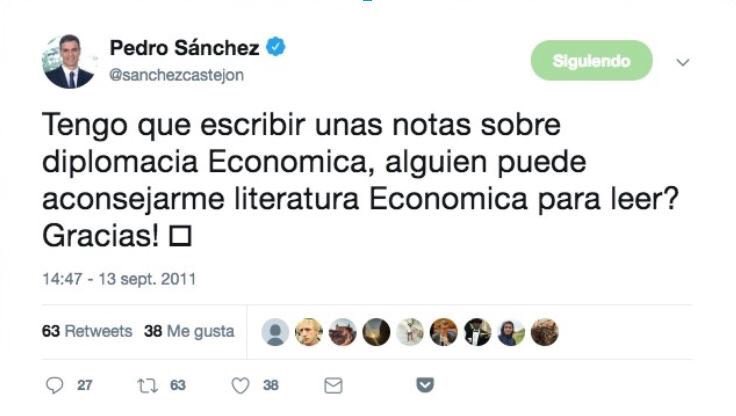 Todo en Pedro Sánchez es igual de fiable