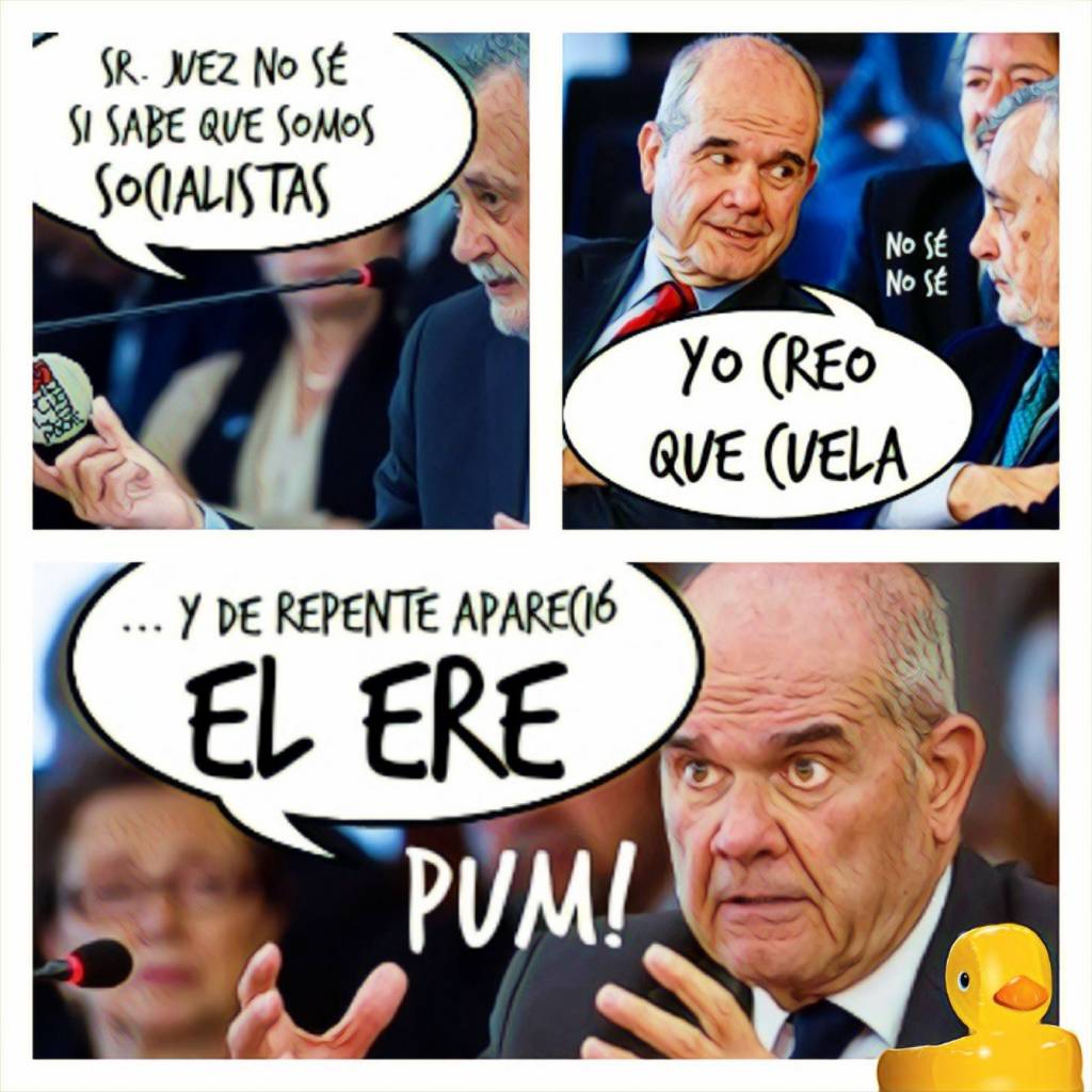 Chaves y Griñan en el banquillo del juicio de los ERE. Por Linda Galmor