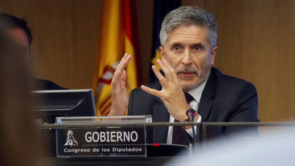 El ministro del Interior, Fernando Grande-Marlaska