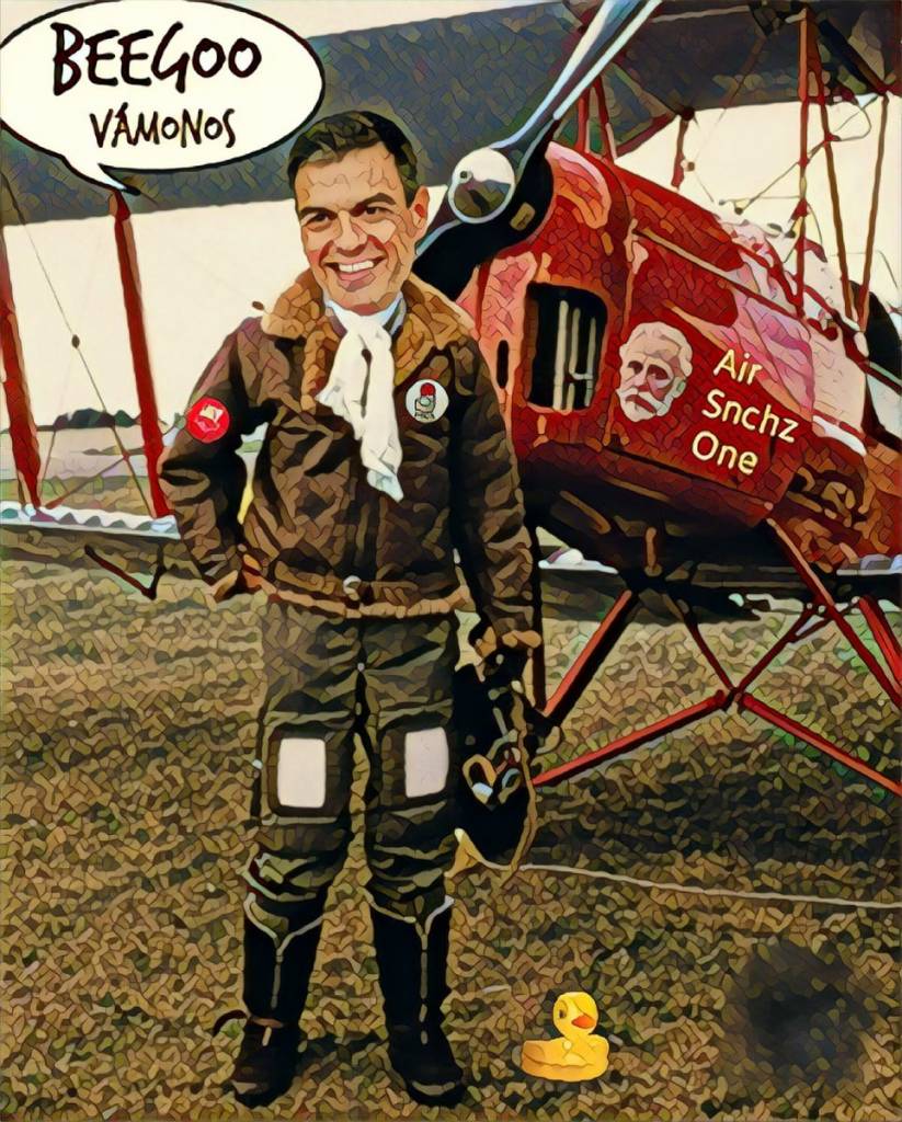 En cuanto surge un problema se las pira. Por Linda Galmor