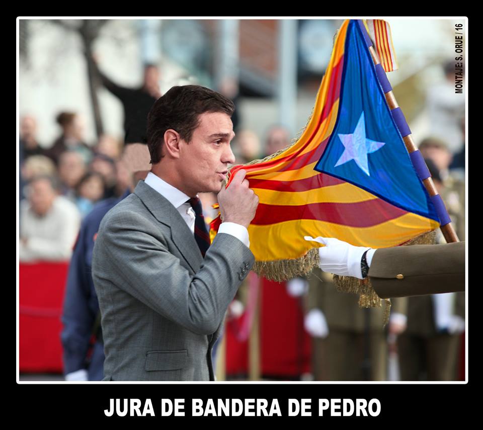 Jura de bandera del doctor Sánchez. Por Santi Orue