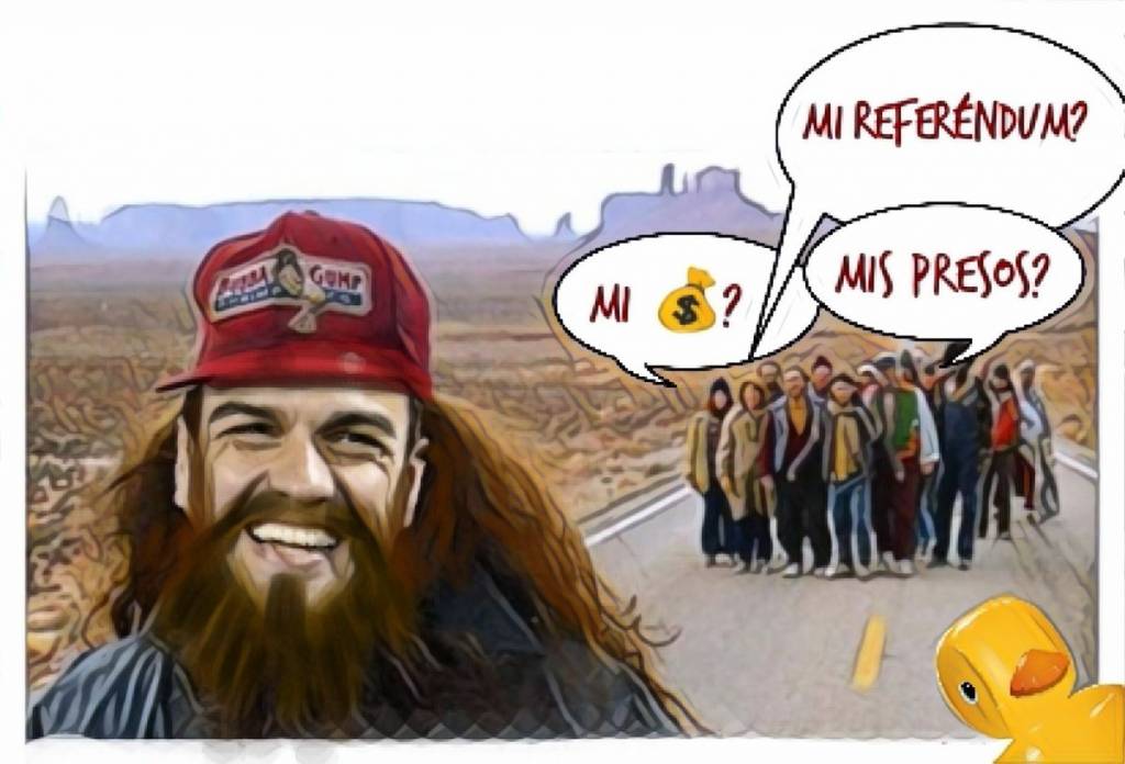 Pedro Gump se ha vuelto a escapar. En esta ocasión ... Cuba. Linda Galmor