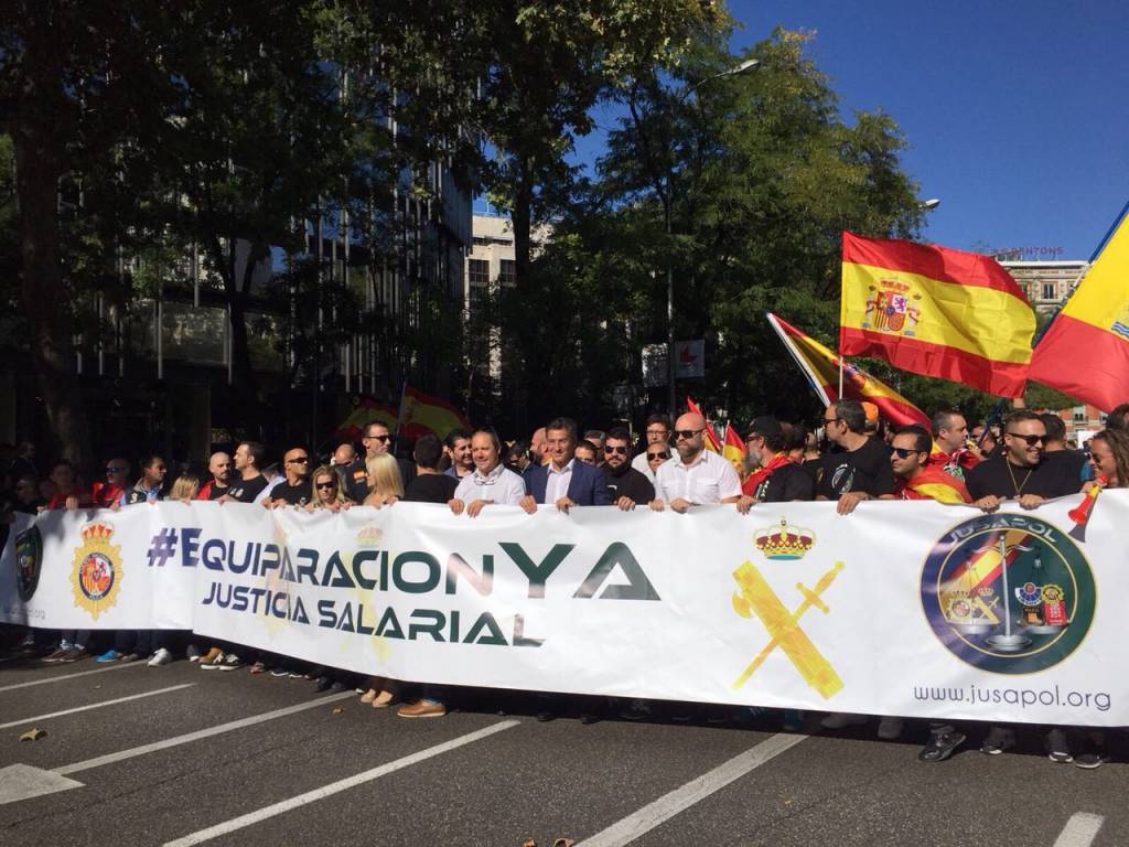 Está siendo un camino duro, pero los policías son bien conscientes de que la situación requiere grandes esfuerzos