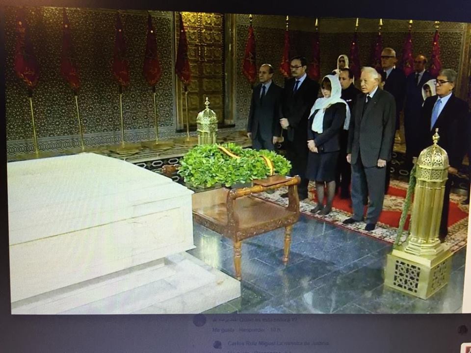 La ministro Delgado guarda el protocolo en Marruecos y no en el Vaticano