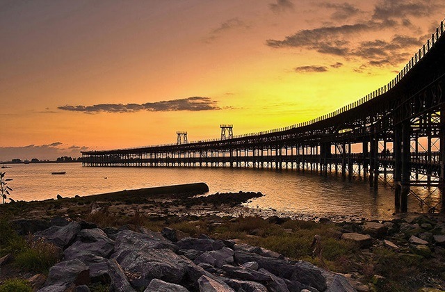 El Muelle del Tinto en Huelva