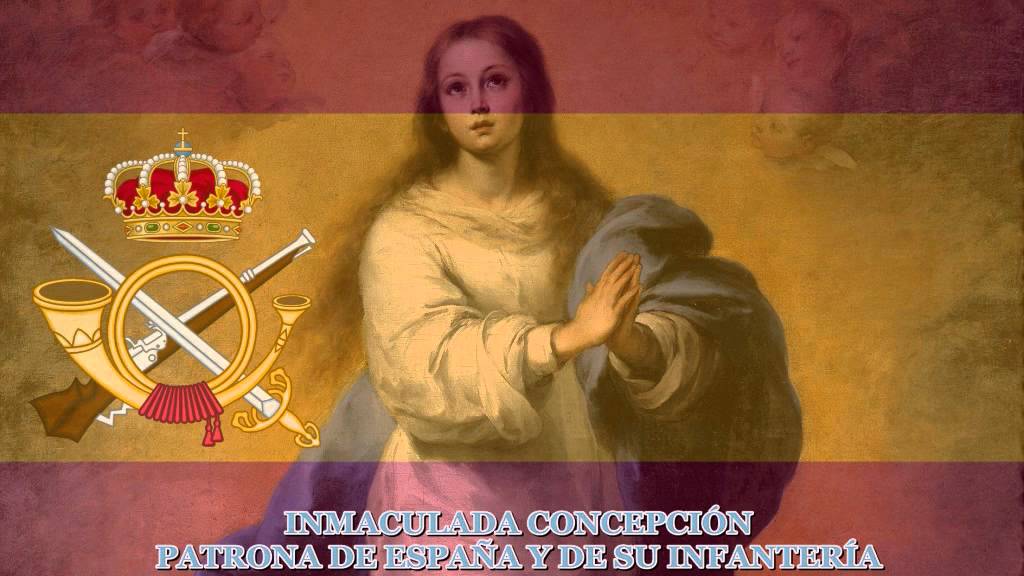 Homenaje a la gloriosa Infantería Española en el día de la Inmaculada Concepción