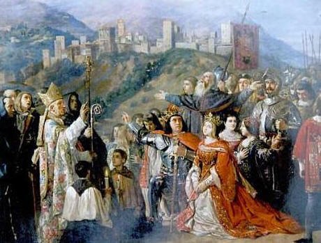 La Toma de Granada fue celebrada en toda Europa, sonando las campanas de las catedrales.