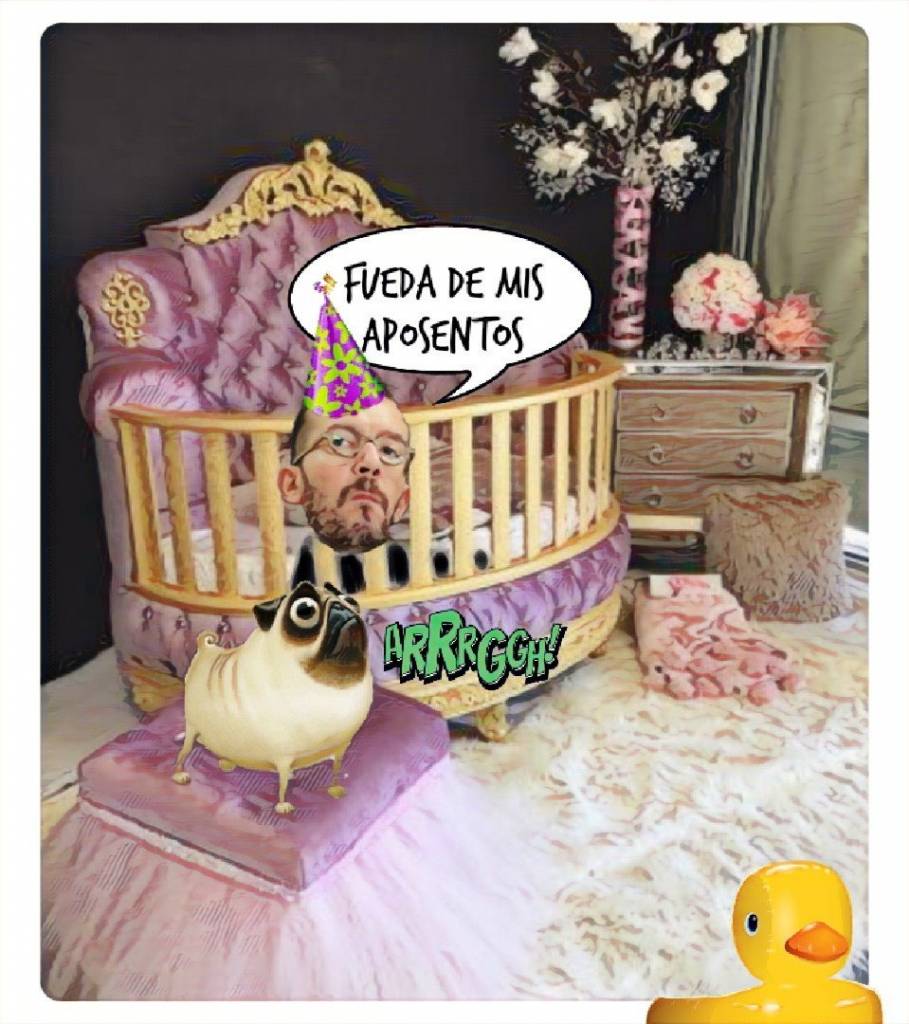 Mientras tanto, en el casoplín de Echeminga en el Barrio de Salamanca. Por Linda Galmor