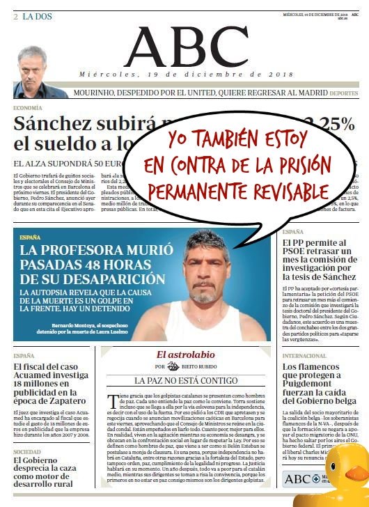 PSOE y Podemos siempre del lado de los malos. Por Linda Galmor