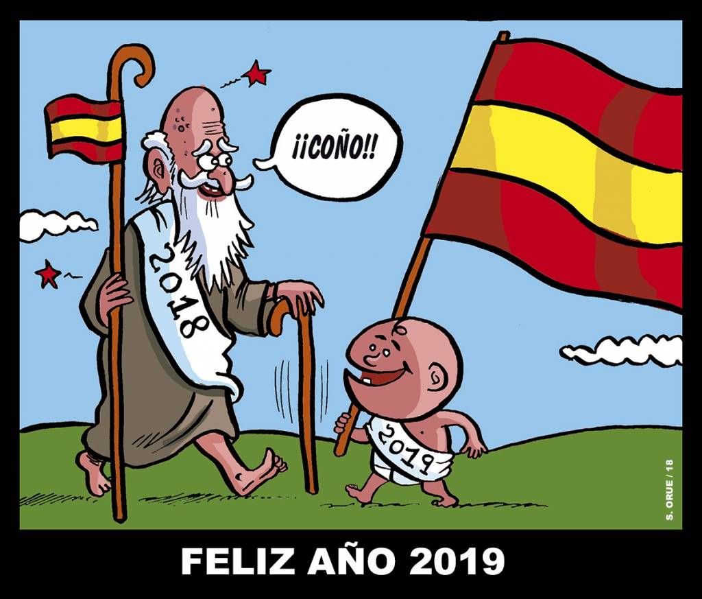 Todo listo para dar la bienvenida al 2019. Por Santi Orue