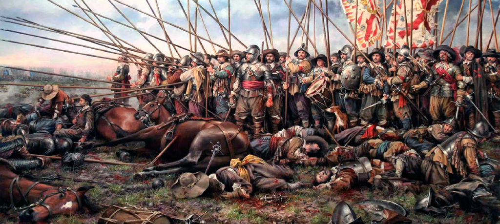 Rocroi: Las Termópilas de la Infantería española. Obra de Agusto Ferrer Dalmau