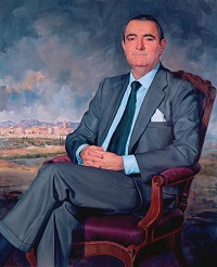 retrato de Ramón Rabanera