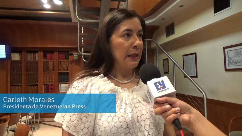 Carleth Morales. Presidenta
