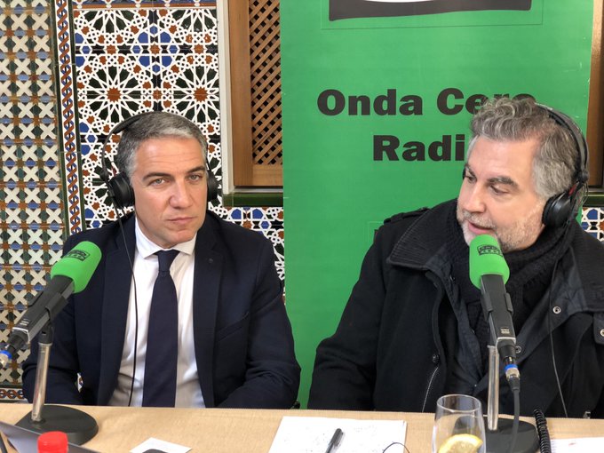 Elías Bendodo en el programa de Carlos Alsina: “Va a ser una legislatura estable y larga”