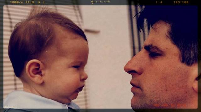 Goyo y su hijo Javier, en una imagen de la Fundación Gregorio Ordóñez
