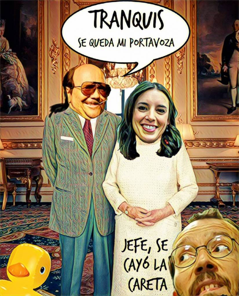 HRH The Prince of Walapagar reaparece ante las cámaras para tranquilizar a las bases de Podemos. Por Linda Galmor