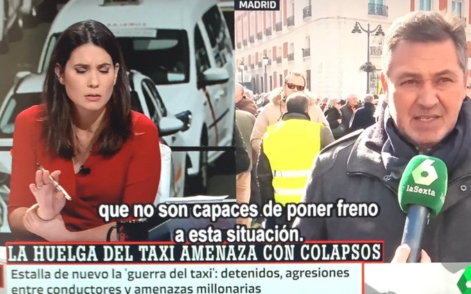 ¿Hasta cuando tenemos que aguantar la guerra particular del TAXI de inadaptación a los nuevos tiempos?