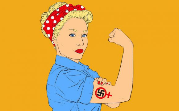 La RAE definió el término feminazi como "(acrónimo de «feminista» + «nazi») se utiliza con intención despectiva con el sentido de 'feminista radicalizada'".