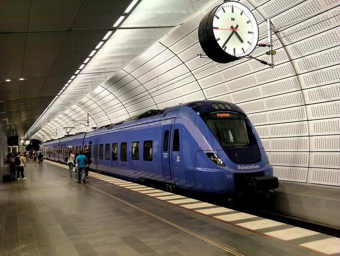 Los trenes son puntuales