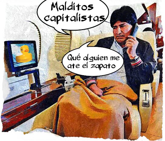 El comunista boliviano está preocupado por lo que pasa en Venezuela. Linda Galmor