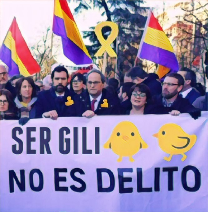 Los catalufos se reivindican ante el #TribunalSupremo en el #JuicioGolpistas. Por Linda Galmor