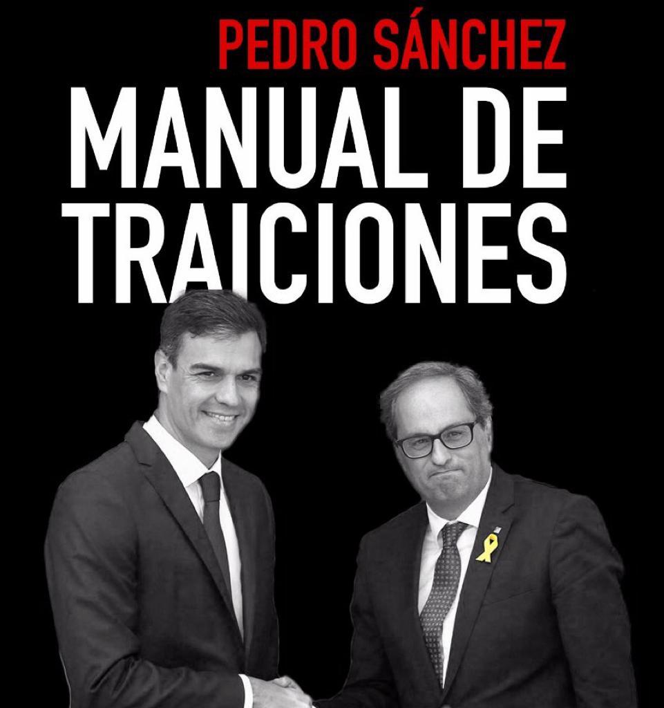 Pedro Sánchez, manual de traiciones