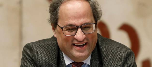 Torra desvela los 21 puntosl del "pacto de Estado" que exigió a Sánchez