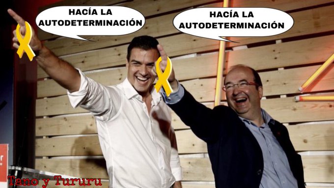 El maldito baile de la noria que amenaza continuamente la vida de los españoles. Pedro, estamos en lo alto... Ilustración de Tano y Tururu