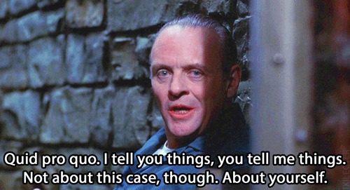 Hannibal Lecter en Quid pro quo