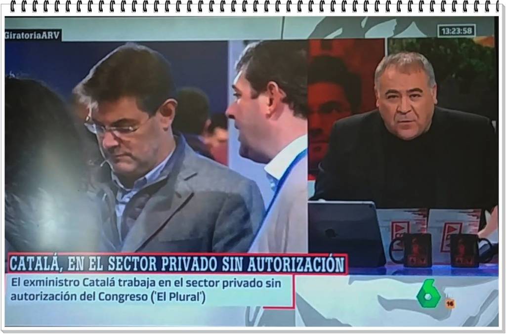 La última Fake New de Ferreras sobre el exministro Catalá