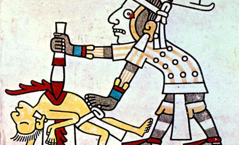 Los sacrificios humanos durante el Imperio Azteca
