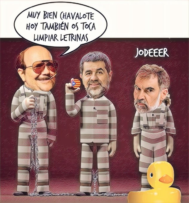 Mientras tanto en el trullo.... Por Linda Galmor