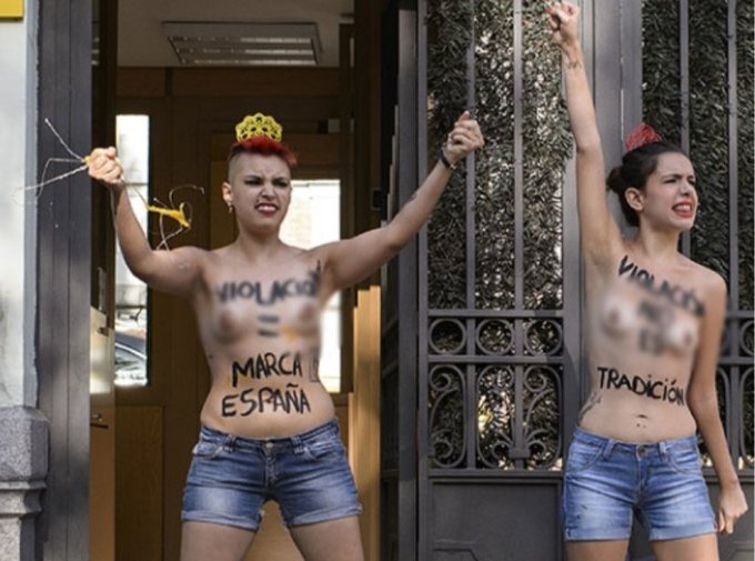 Que alguien me lo explique porque yo me he perdido: Violación = Marca España