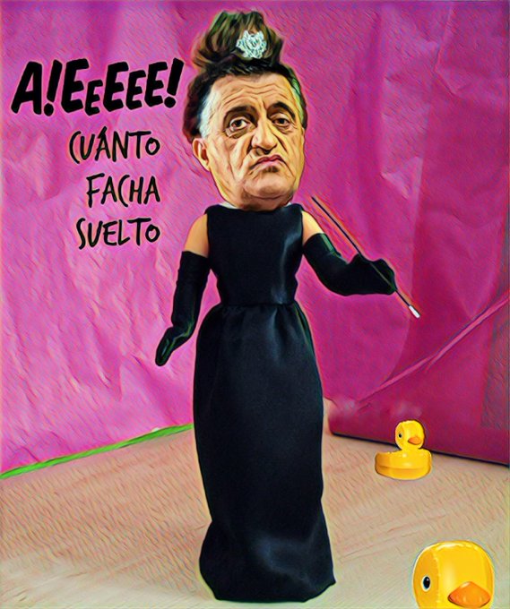 Siempre da el cante en la Junta de Propietarios de cualquiera de sus 40 casoplones. Por Linda Galmor