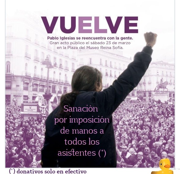 Vuelve Pablo Iglesias