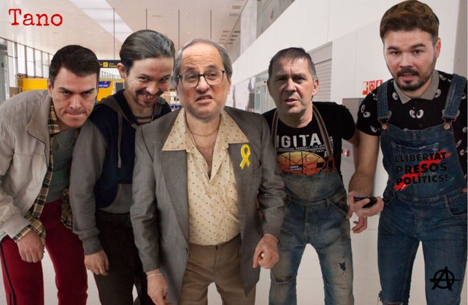 De verdad queremos que esta panda sean los próximos que dirijan España? #Elecciones2019votoderechas o nos vamos al hoyo de cabeza. Por Tatno