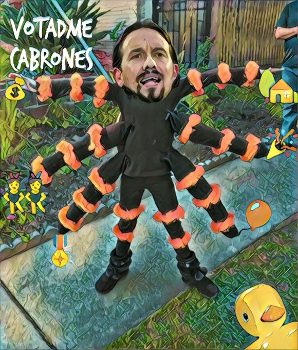El Capitán Araña lo quiere todo. Por Linda Galmor