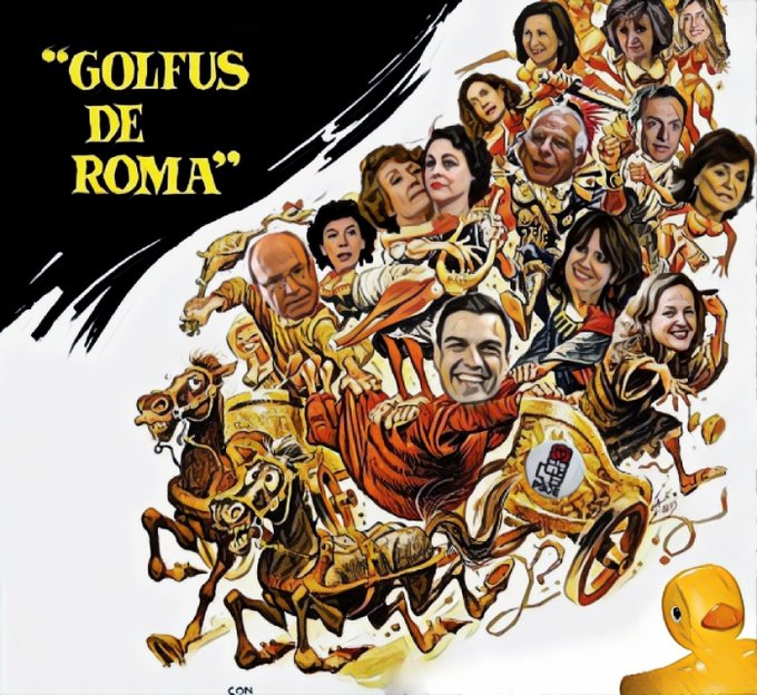 Haz que no pasen los golfus de Roma. Por Linda Galmor