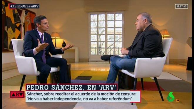 Señor Sánchez, ¿tendrá usted el mismo compromiso político?