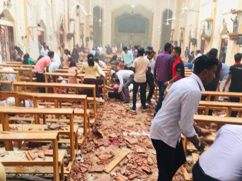 Sri Lanka sufre una devastadora serie de atentados contra iglesias y hoteles de lujo