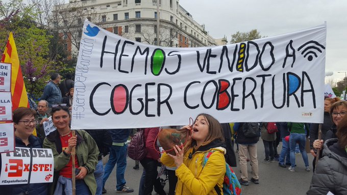 Contra la España vaciada ya estamos en Madrid