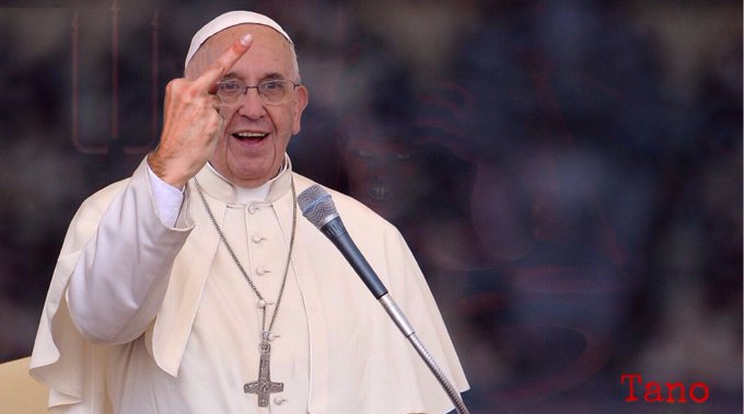 Ya han acusado al Papa Francisco en varias ocasiones de ser un antipapa, no se si lo será o no, pero después de su última entrevista con el maligno (Jordi Evole), este Papa no me representa. Por Tano