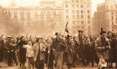 La caída de Barcelona los franquistas no tuvieron que aplastar un sola barricada.
