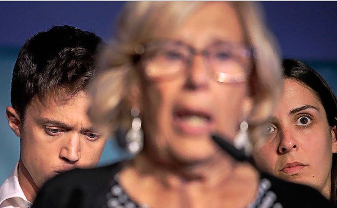 Manuela Carmena, borrosa, desenfocada ...