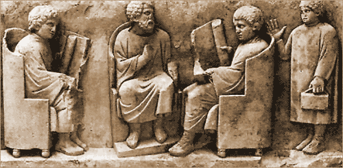 La educación en la antigua Roma