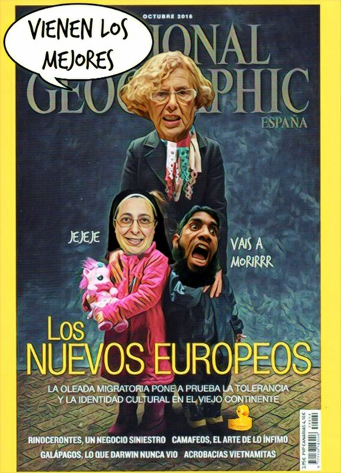 Apuntes desde el gueto y a vuela pluma de los nuevos españoles. Ilustración de Linda Galmor