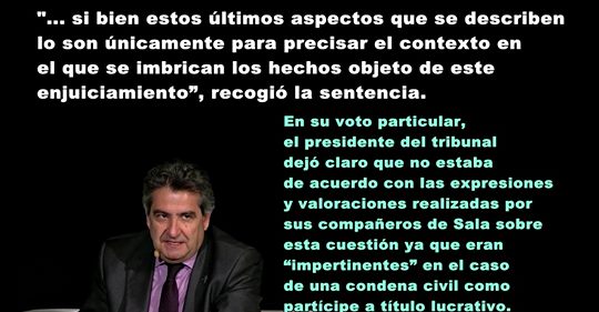 Carlos Herrera, la investidura y la frase del juez De Prada en la sentencia de la Gürtel, mejor imposible.
