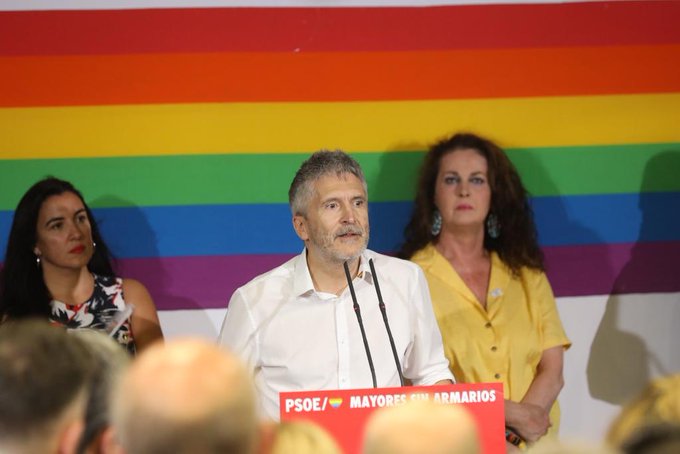 Dicen diversidad para unifiormar la mente de los individuos. Marlaska